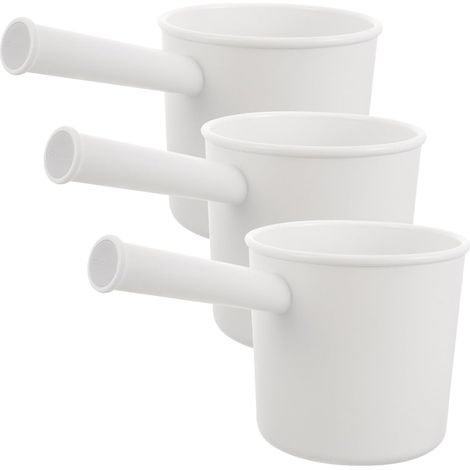 Cuillère à Eau en Plastique 3pcs Facile à Nettoyer pour Garçon et Filles Ustensile la Cuisine Polyvalent Présent Pendaison de Crémaillère Couleur Réutilisable Couleur Aléatoire (1/5)