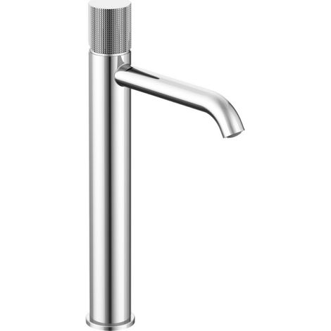 Grifo mezclador para lavabo con caño alto cromado PAINI Jewel