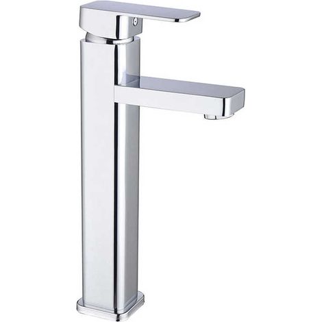Tall Bathroom Faucet - Extra Tall Faucet with 285mm Spout Height for Countertop Sinks, High Spout Basin Faucet (1/5)