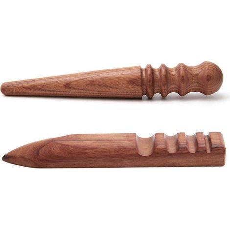Schleifstab aus Sandelholz, DIY-Lederwerkzeuge, Holzschleifstab, Schleifklinge für die Lederverarbeitung (1/5)