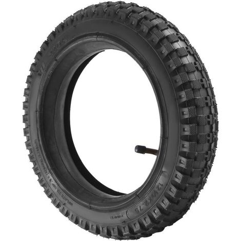 Pneu 12 1/2 x 2,75 Pneu 12,5 x 2,75 (pneu intérieur et extérieur) (1/4)