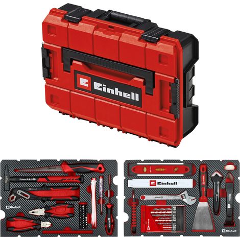 Cassetta attrezzi Einhell e-case ristrutturazione 78 pezzi
