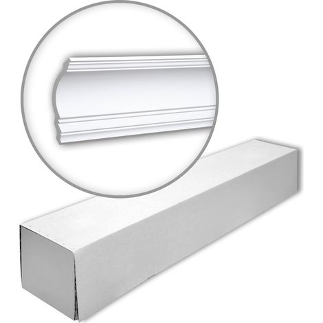 Profhome 150108 1 Scatola 10 pezzi Cornice soffitto parete 20 m (1/5)