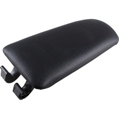 Couvercle de boîte à gants, compatible avec Audi A4, B6 et B7, matériau cuir 8E0864245 E (noir).