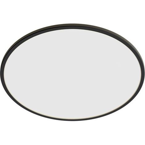 Plafón SuperSlim 15W 4000K en color negro IP54 (1/4)