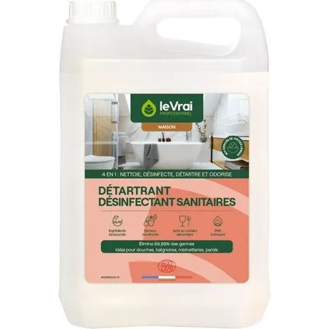 Desincrustante desinfectante sanitario 5L, EL VERDADERO PROFESIONAL.