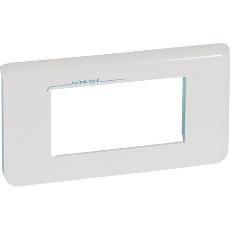PLAQUE 4M ANTIBACTERIEN MOSAIC LEGRAND 078724