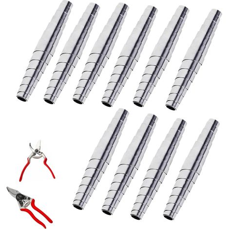 10 Pièces Ressorts de Rechange en Acier Inoxydable, Ressorts à Volute Fiables pour Sécateur 6 cm Ressort Spirale, pour Remplacer L'amélioration des Performances de Coupe (1/5)