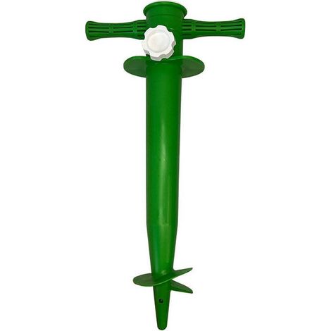 Marbueno Pincho de Parasol Plastico Color Verde 32x16,5x6,5 Playa