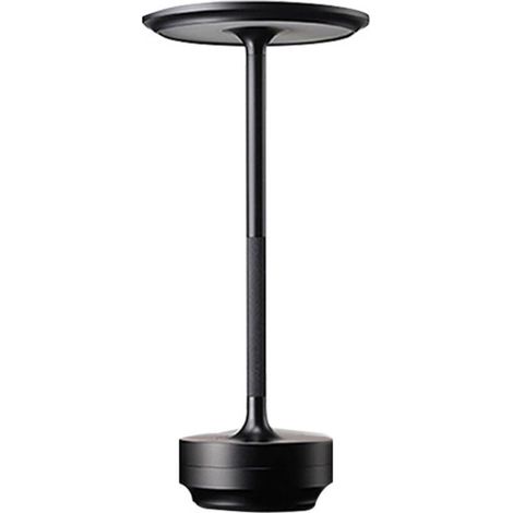 Lampe de table sans fil, lampe à piles 5200 mAh, lampe LED sans fil rechargeable, gradation tactile en continu à 3 couleurs, lampe de bureau pour chambre à coucher, restaurant, maison, extérieur (or) (1/5)