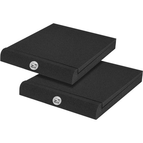 Lot De 2 Plaques D'absorption, Mousse Haute Densité, Découplage Acoustique, Pour Moniteur De Studio