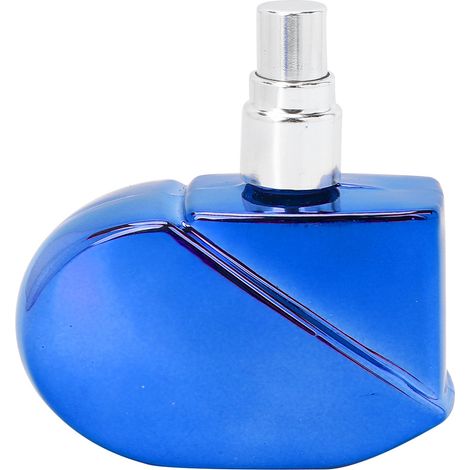 Flacon à parfum cœur rechargeable 25ml, atomiseur portable vide bleu pour voyages (1/5)