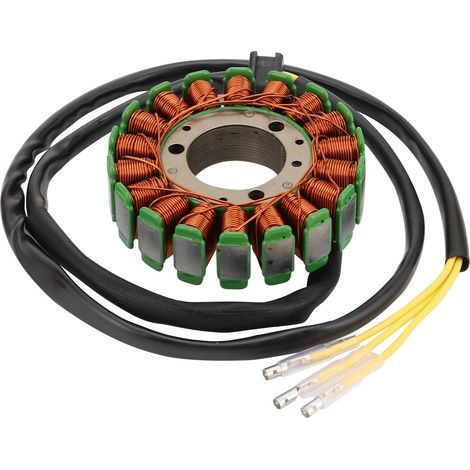 Magneto repair kit for Suzuki GS450 (1980-1983): 3 pieces (stator coil, paper gasket, rectifier). (1/4)