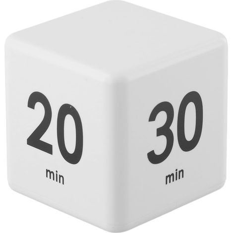 Minuteur à rabat pour cube 4 intervalles prédéfinis 15–60 min (1/5)