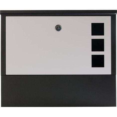 AREBOS Boîte Aux Lettres Design Moderne Boîte Aux Lettres Murale (1/5)