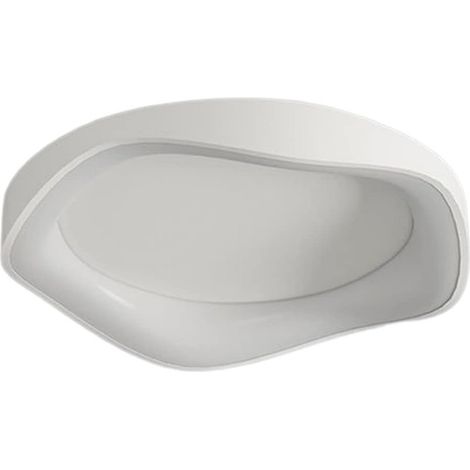 Plafoniera led a onda 38 watt ultra moderna tre colorazione di luce fredda 6500k calda 3000k naturale 4000k (1/4)