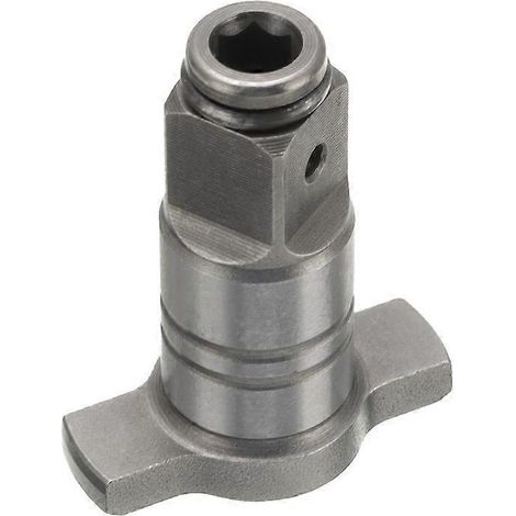 Arbre Hexagonal - Pour Clef A Chocs Electrique 18 V - Double Usage - Compatible Embouts Et Forets - 37 5 X 46 Mm - Argent (1/5)
