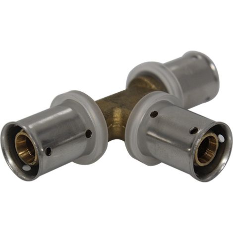 Raccord multicouche à sertir té égal - Ø16x2,0 - MULTIPEX (1/3)
