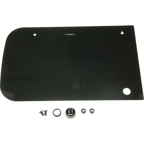 Couvercle gauche en verre pour plaque Dometic