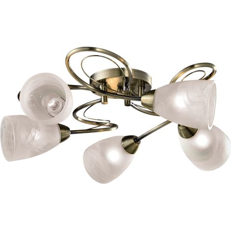 Lustre plafond Dario K-JSL-6206/5 Kaja patine 5xE14 (1/2)
