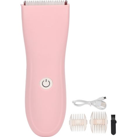 Leiser Babyhaarschneider, USB-wiederaufladbar, sichere Keramikklinge und IPX7 wasserdicht, elektrischer Haarschneider für Kinder.