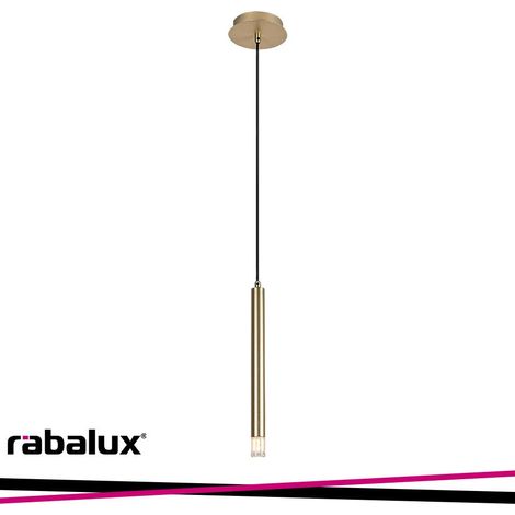 Lampada sospensione moderna oro tubo cucina G9 5W Ramira