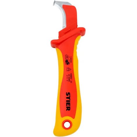 [NEUWERTIG] B-Ware Stier Abmantelungsmesser Kabelmesser Vde Werkzeug Schutzkappe Isoliert Handwerk