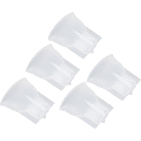 moules en silicone cristal pour sachets, accessoires de décoration de savons faits main.