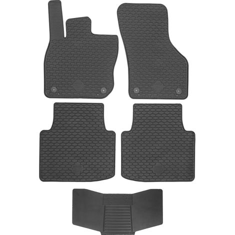 Alfombrillas Doma P223524 + funda 251992 - VW Passat B9 TDI desde 2024 / Skoda SuperB IV TDI desde 2024, reposapiés, AV2 de montaje frontal (1/5)