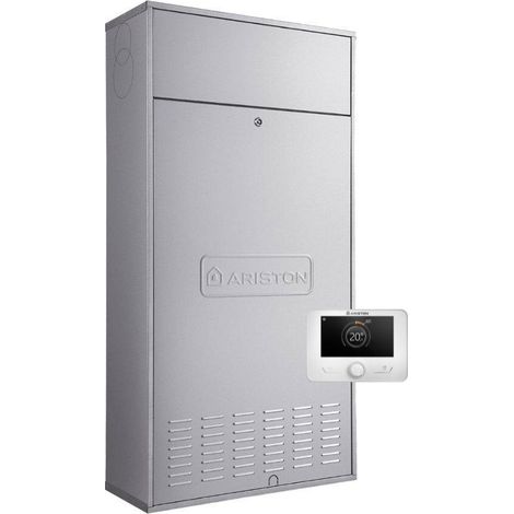 Ariston Chaudière à Condensation Clas One IN 25 Methane/GPL Complète avec Kit Fumées Classe A+ Kit Coaxial - 25 Kw