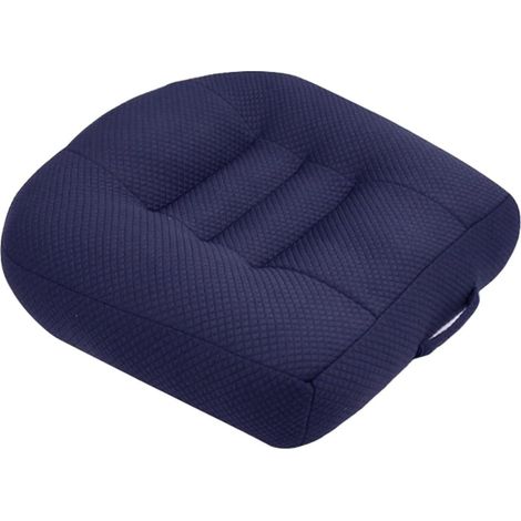 Coussin Rehausseur Voiture Adulte pour Conducteurs Courts, Portative Coussin Voiture Conducteur Rehaussé avec Poignée, Augmente Le Champ de Vision de 4,7 Pouces, 15.7 x 15.7 x 4.7 in (1/5)