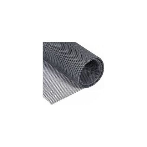 Maßgefertigtes Moskitonetz aus Fiberglas, 122 cm x 252 cm, UV-beständig, Meterware – Grau