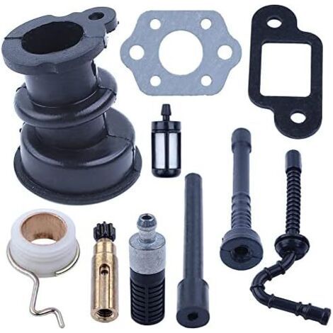 Kit de ligne de pompe de filtre à huile pour tronçonneuses Stihl MS250 MS230 MS210 025 023 021 – Contient 1 filtre à huile et 1 pompe à huile (1/5)