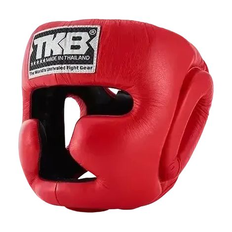 Casque de boxe intégral Top King rouge XL (1/5)