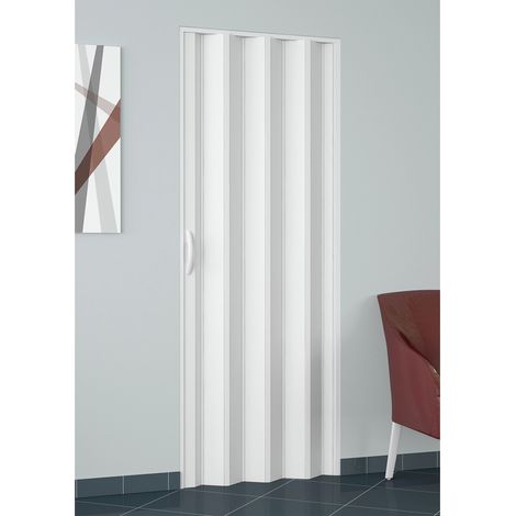 Porta a Soffietto Kasart Rigi Colore Bianco 82 X 210 cm