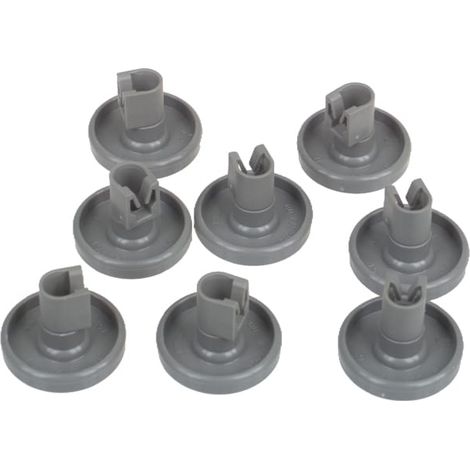 Electrolux - rueda cesto -cesto inferior -juego 8 pcs. - orig - 50286965004 - 7321429746304