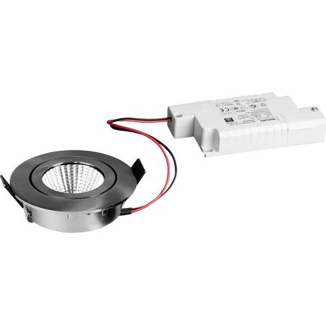 Brumberg 39363153 39363153 Luminaire à LED encastrable LED 6 W nickel