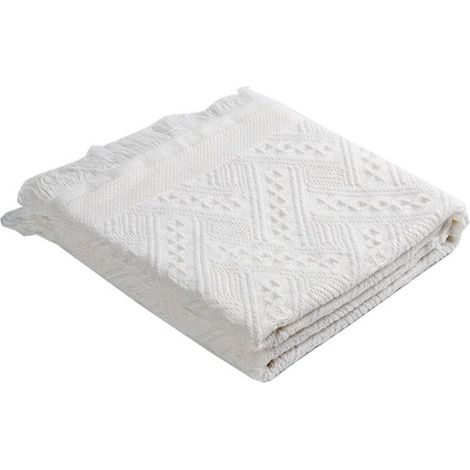 Tapis de pique-nique et de camping, couverture de plage, nappe de pique-nique, sol, parc,1 pièce (blanc, 130 x 180 cm)