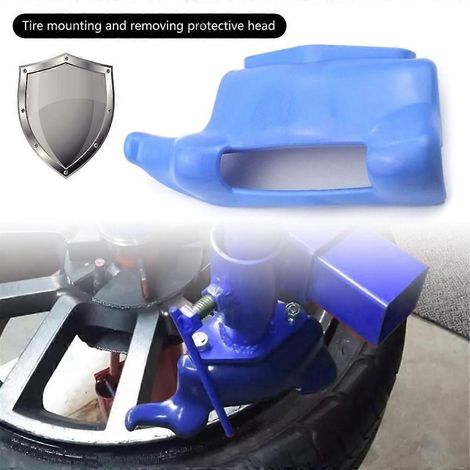 Tête d'outil ergonomique pour démontage de pneus, compatible avec les démonte-pneus de voiture. Haute compatibilité. (1/4)