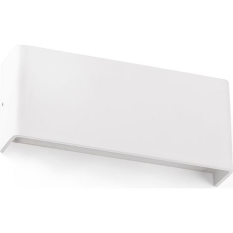 Nash Lampada Da Parete Bianca 8W 3000K Marca Faro (1/2)