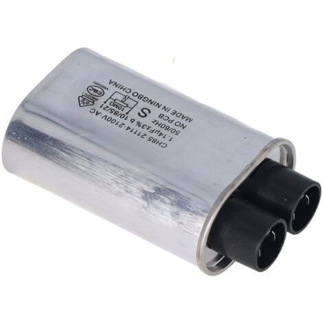 BUNTHAUS PA Condensatore ad alta tensione per microonde 2100 V 1,14 uF universale da 4,8 mm, piccolo inserimento, ricambio per condensatore per microonde Galanz (1/4)