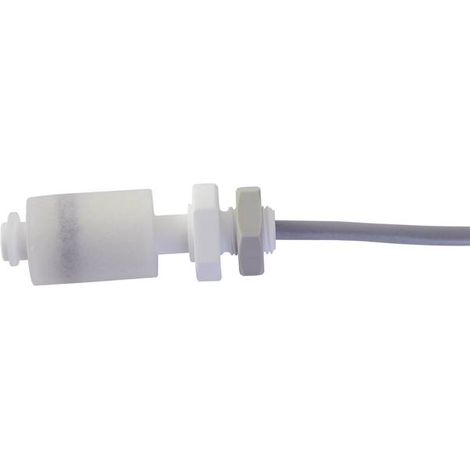 REED Electronics R1/8-PPO/S-L44-PP18-1mPVC Interruttore a galleggiante 230 V/AC 0.4 A 1 NA, 1 NC IP67 1 pz.