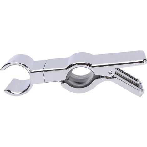 Soporte para cabezal de ducha para barra deslizante, soporte universal para cabezal de riel de 22-25 mm para barra deslizante de baño, abrazadera deslizante, soporte de repuesto para rociador (1/5)
