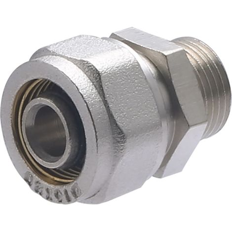 Raccordo multistrato a compressione ø16 - maschio 12x17 NOYON & THIEBAULT