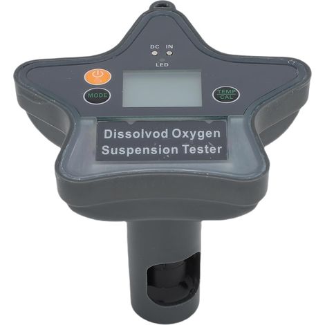 Analyseur d'oxygène dissous, 5.0 – Analyseur flottant de la qualité de l'eau pour aquariums, hydroponie et surveillance – 0–20 L/L d'oxygène dissous + mesure de la température de 0°C à 50°C – Compatib (1/5)