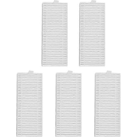 Lot de 5 filtres HEPA de rechange pour aspirateur robot 360 S8 S8 Plus. Accessoires inclus. (1/5)