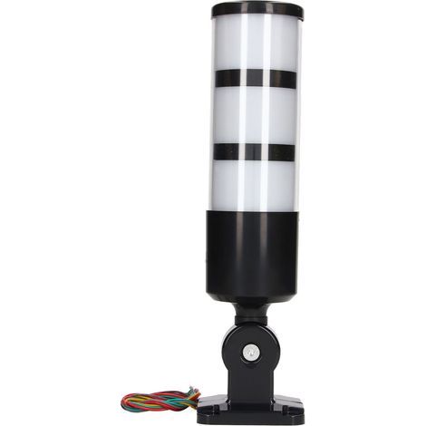 Tour de signalisation lumineuse rouge jaune vert, lampe d'avertissement pliante à 3 couches avec Buzzer (1/5)