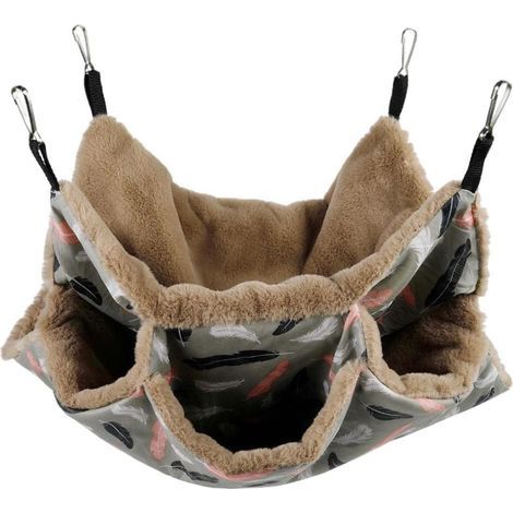 Hamac Suspendu pour Hamster, Tunnel de Couchage, Mignon (1/5)