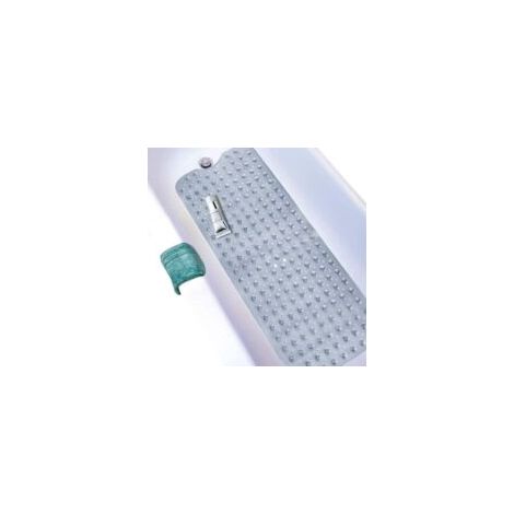 Tappetino da bagno antiscivolo, resistente alla muffa, extra lungo, antibatterico, senza BPA, ftalati e lattice, lavabile in lavatrice, ideale per bambini - Crezuo