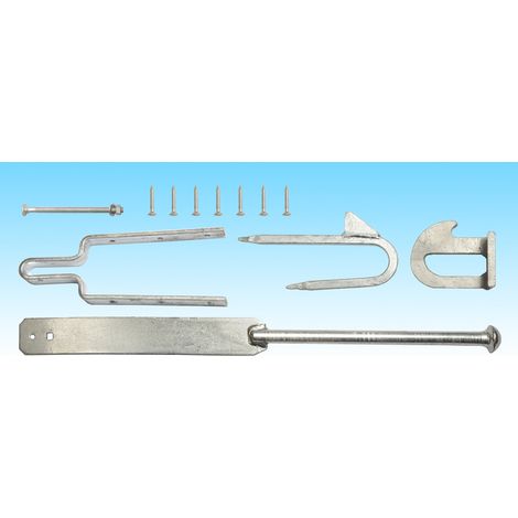 Evington Farm/Field Style 5 Bar Gate Spring Fastener Set - Galvanised